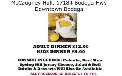 Polenta & Beef Stew Dinner – Saturday- March 23, 2013