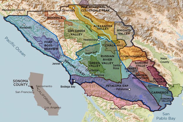 West Sonoma Coast American Viticultural Area (AVA)